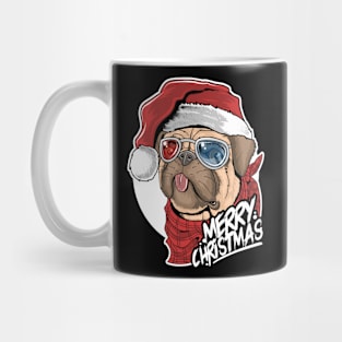 Merry Puggin Christmas Mug